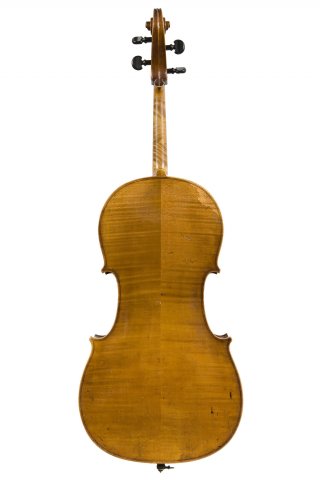 Cello by J H Zimmerman, Leipzig circa. 1890