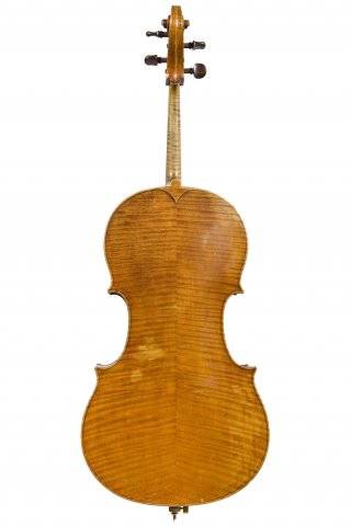 Cello by William Heaton, English 1889