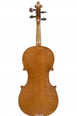 Violin by Francois Barzoni, 1886