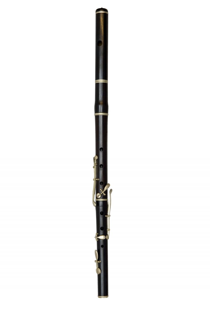 Lot 165 A Sixkeyed Ebony Flute 3rd October 2011 Auction