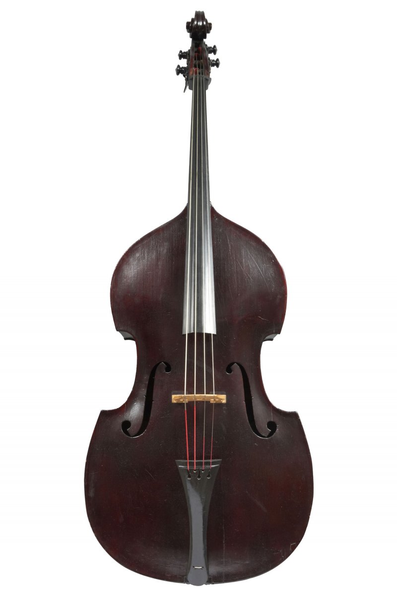 Lot 243 A Double Bass and bow 12th December 2011 Auction