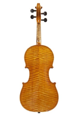 Violin by Leon Bernadel, French
