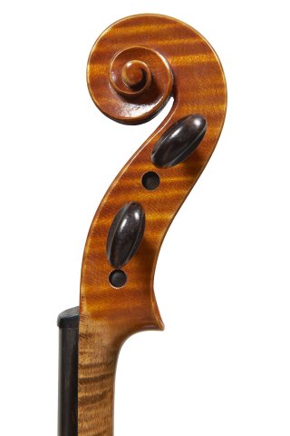 Violin by Leon Bernadel, French
