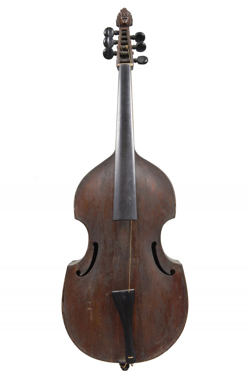 Lot 262 A Rare Bass Viola d'Gamba by Johann Gottfried Schmid, Leipzig