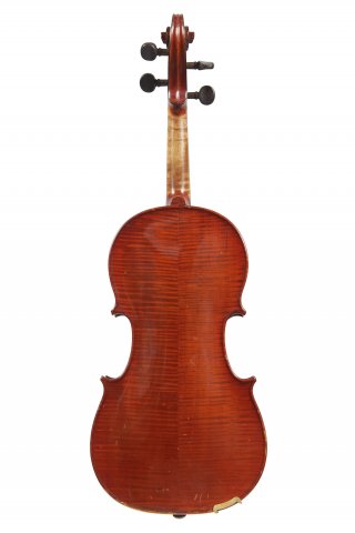 Violin by Charles Quenoil, French 1949