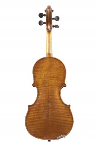 Violin by J L B Coutanche, Guernsey 1899