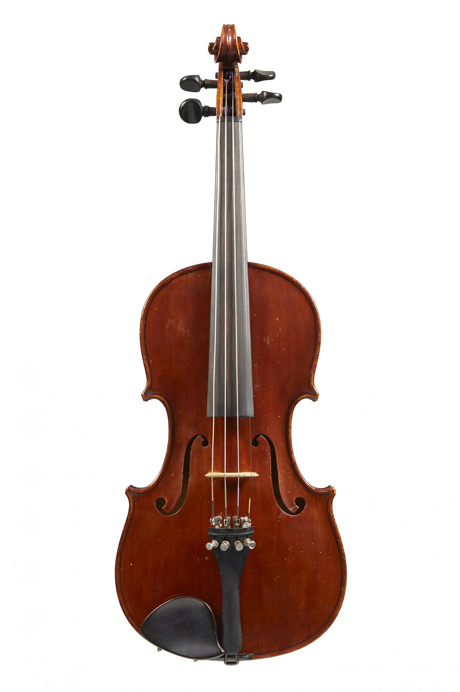 Lot 77 A Spanish Violin by P. J. A. Worek, Leon 1946 23rd June 2014