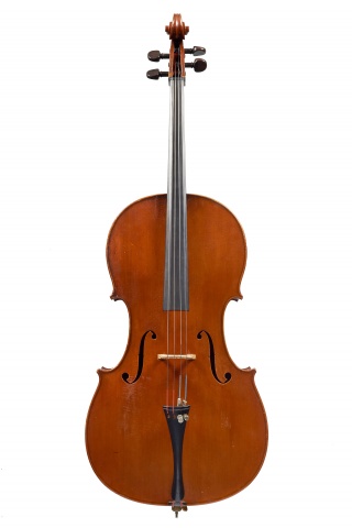 Cello by Genuzio Carletti, Italian 1949