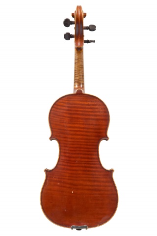Violin by Emile Mennesson, Reims 1889