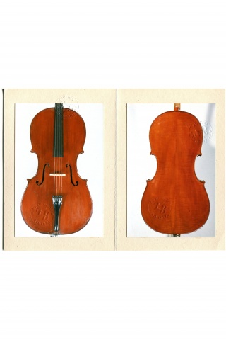 Cello by Camillo Mandelli, Venice 1927