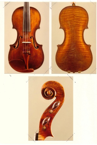 Violin by Lorenzo and Tomasso Carcassi, Florence 1760