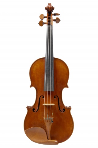 Violin by Émile Mennesson, Reims 1877