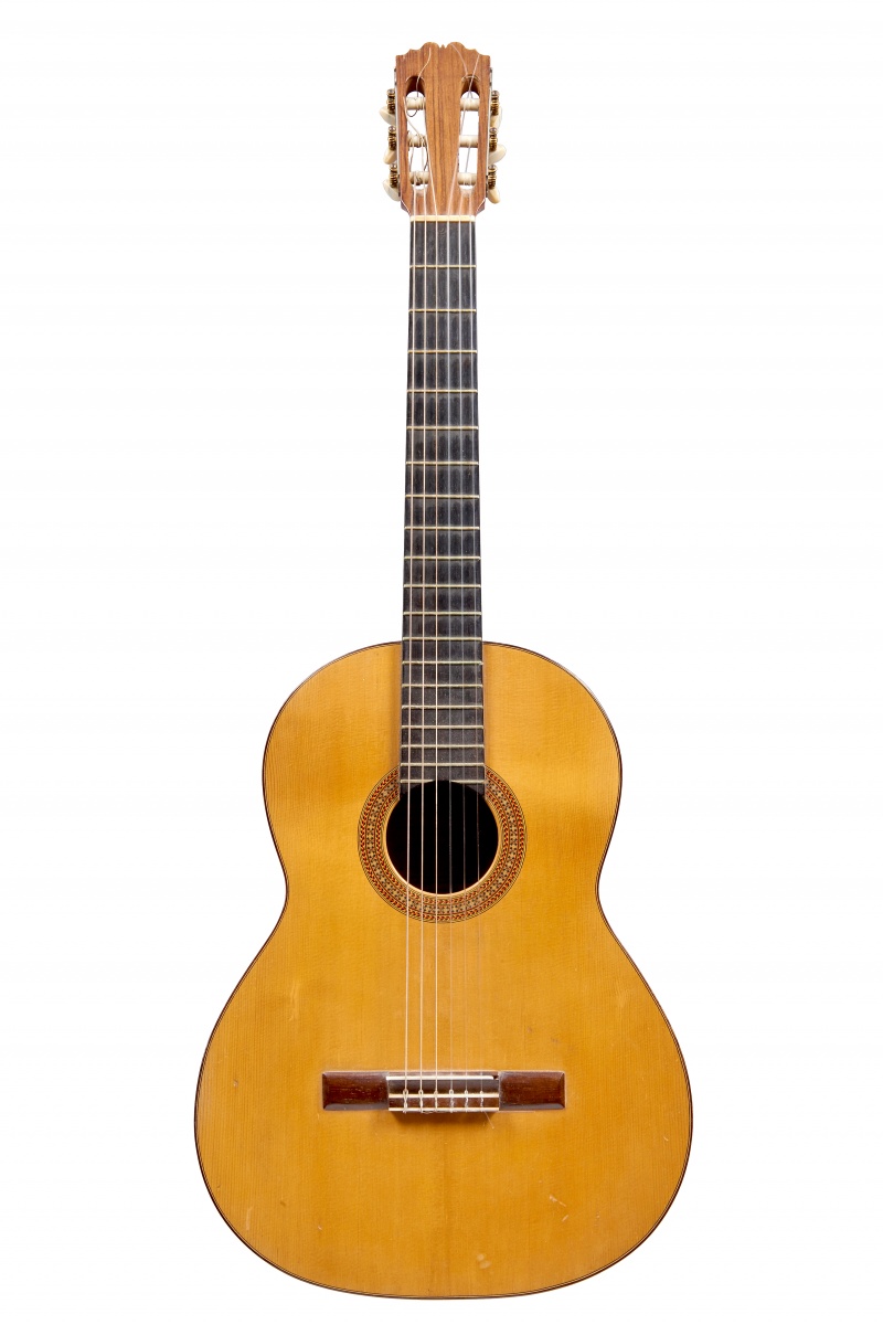 Lot 129 - A Classical Guitar by Anselmo Solar Gonzales, Madrid 1961 ...