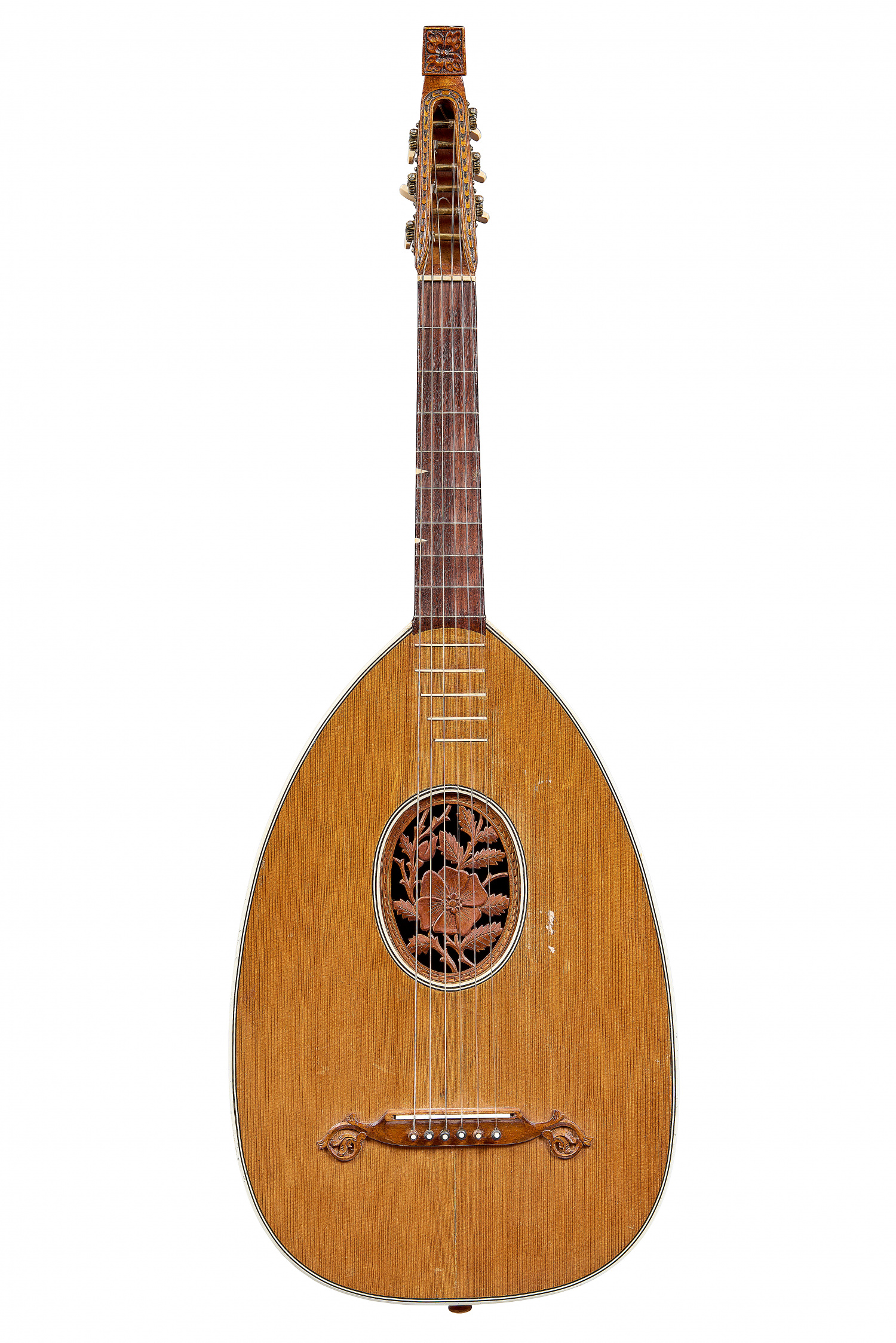 Lot 156 A German Lute Guitar, probably Markneukirchen circa 1930