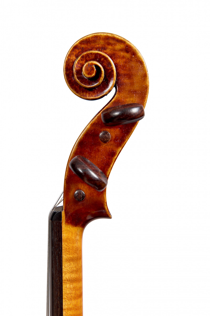 Lot 55 An English Violin by Christopher Rowe, Isle of Wight 1992
