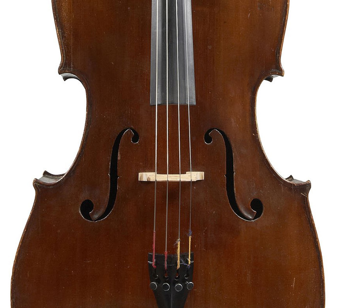 A Fine Italian Cello by Giovanni Dollenz, Trieste 1856